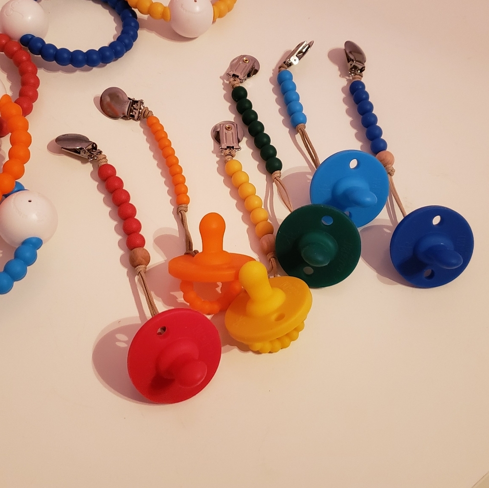 Ryan & Rose Cutie Pats (Flat), Clips and Teethers